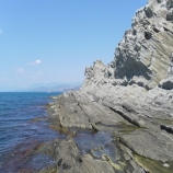Скалы у мыса Ай-Фока, фото, поселок Морское.