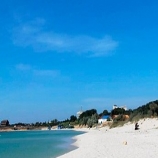 Песчаный пляж в Крыму: отдых в Оленевке, фото