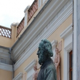 Памятник великому маринисту И.К.Айвазовскому, картинная галерея, г. Феодосия, фото.